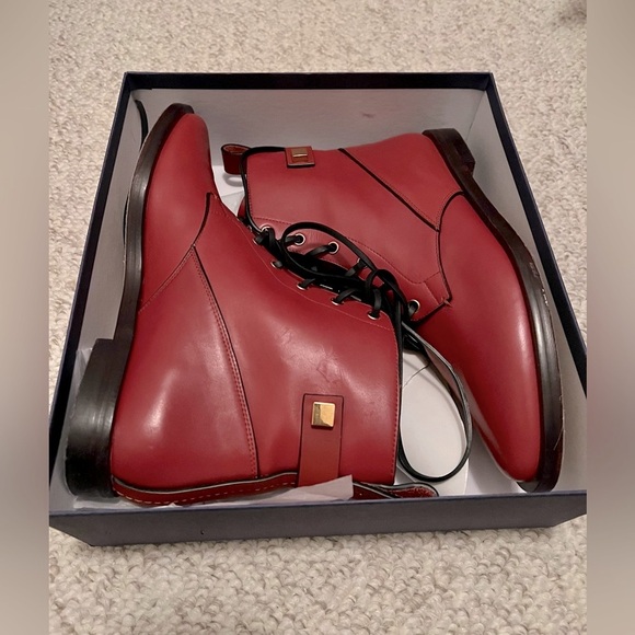 Stuart Weitzman leather Red Ryder Bootie NEW - Picture 3 of 6
